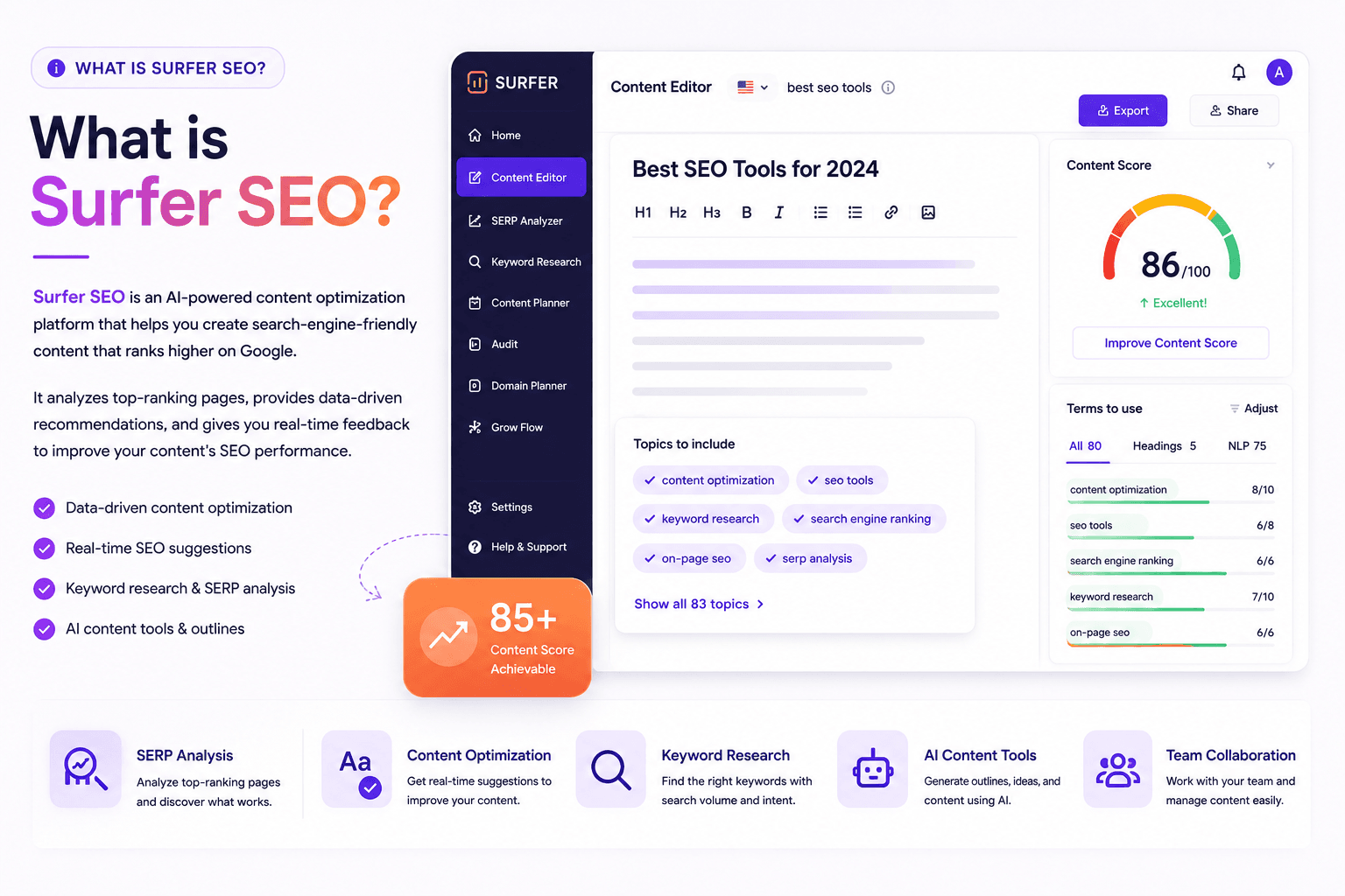 What is Surfer SEO