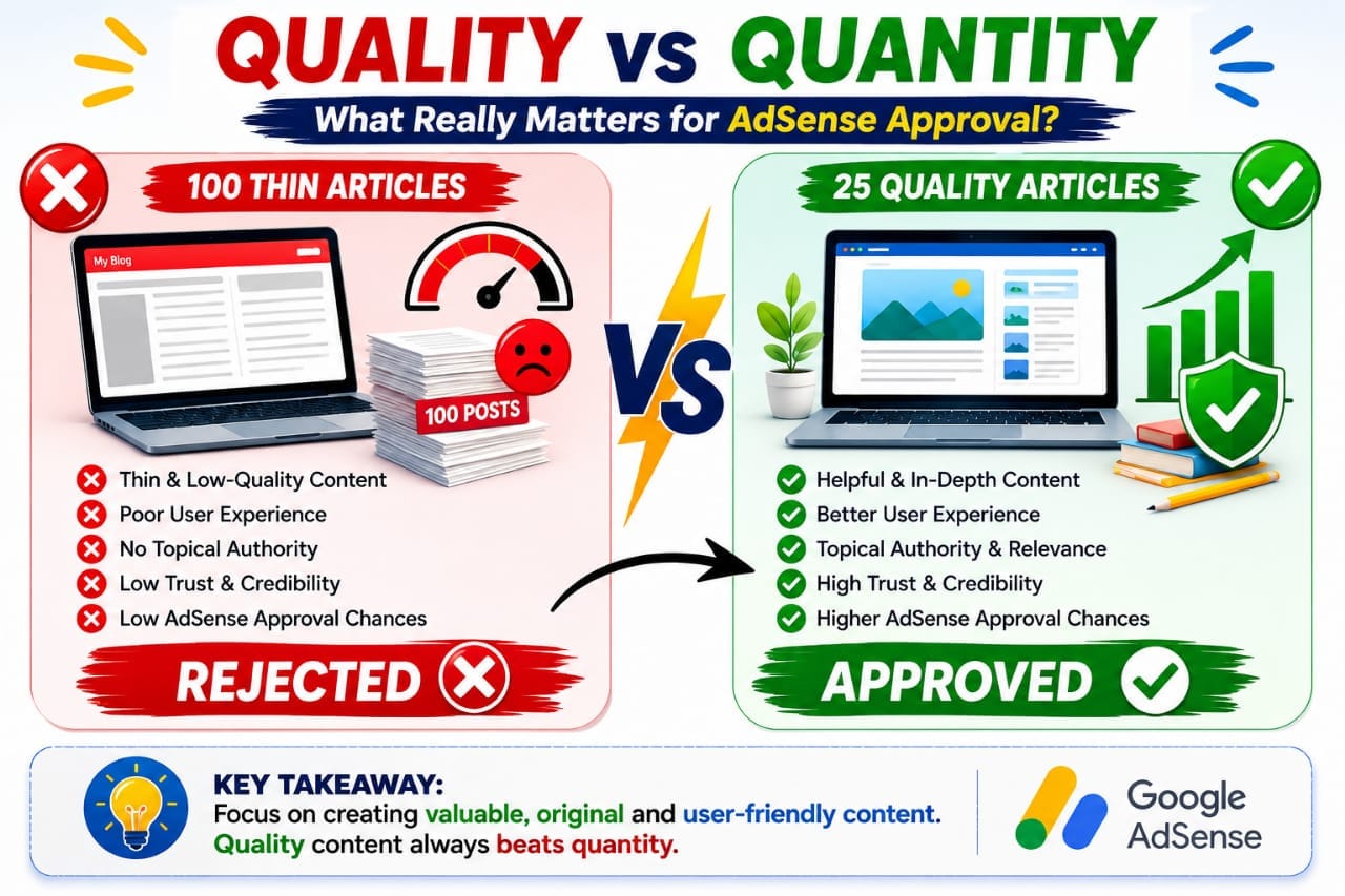 How many posts do you need before Google AdSense approval guide showing blog content requirements approval chances and AdSense success tips