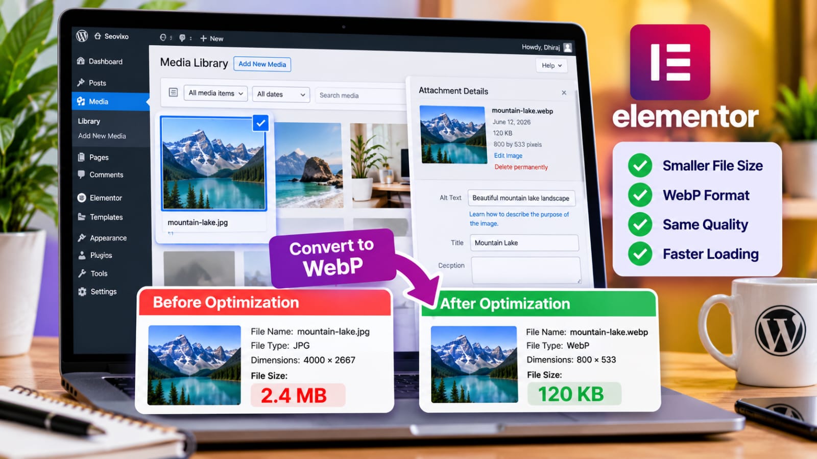 How to Make Elementor Page Faster