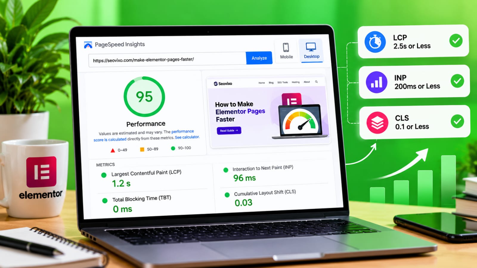 How to Make Elementor Page Faster
